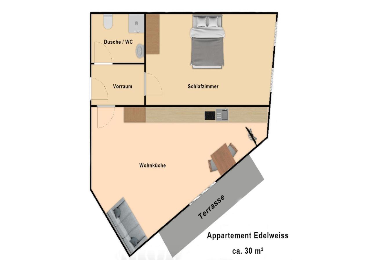Appartement Pension St. Sebastian بيتنيو آم أرلبرغ المظهر الخارجي الصورة